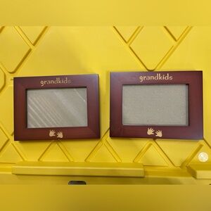 Grandchildren standing picture frames